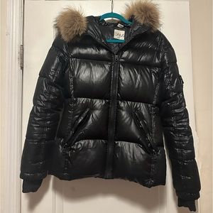 Black SAM. Coat